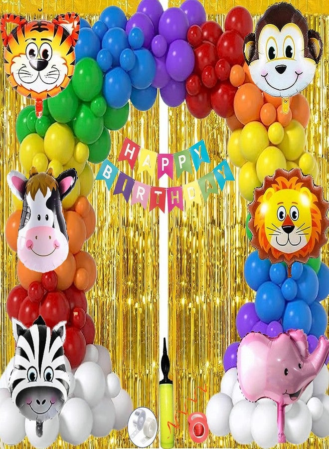 مجموعة زينة عيد ميلاد بطابع الغابة من GROOVY DUDZ للأولاد - 63 قطعة، زينة لحفلة عيد الميلاد الثاني، طقم زينة لعيد ميلاد الأولاد الثاني بعمر سنتين - Image 1